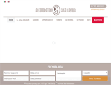 Tablet Screenshot of casacavoursanbenedetto.it